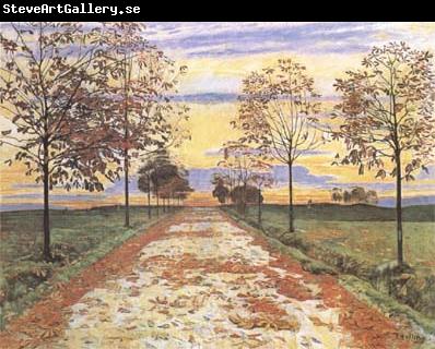 Ferdinand Hodler Autumn Evening (mk09)